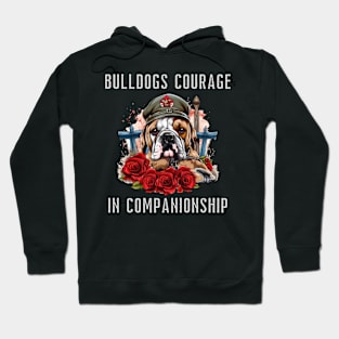 Bulldogs Courage In Companionship Hoodie